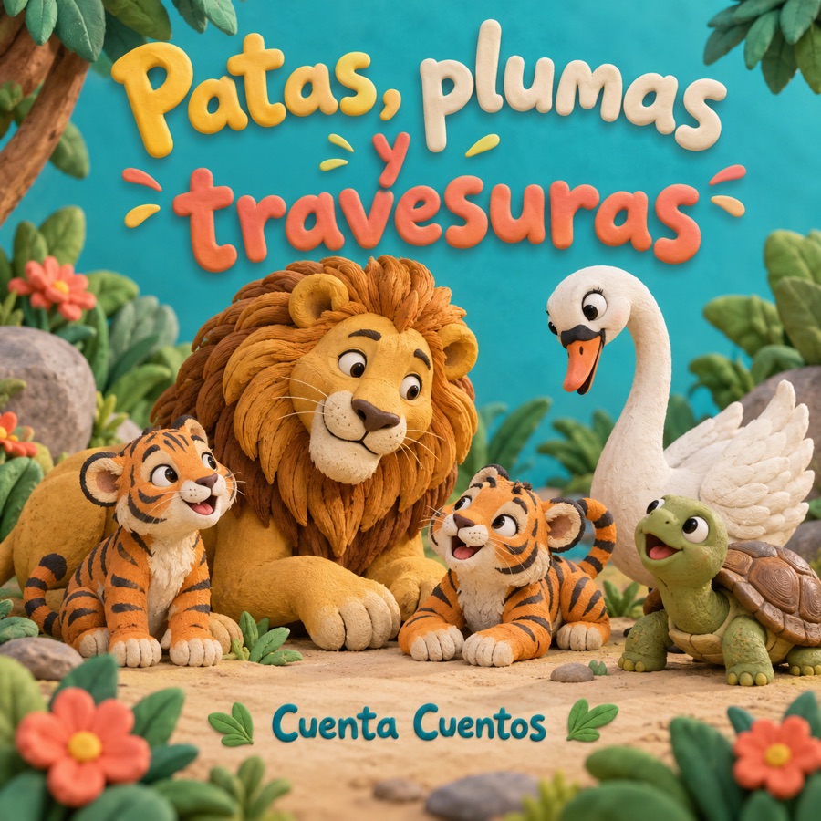 Portada de Patas, plumas y travesuras